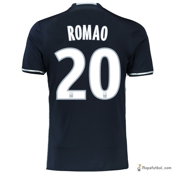 Camiseta Marsella Replica Segunda Ropa Romao 2016/17 Negro